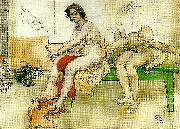 Carl Larsson pa modellbordet Germany oil painting artist